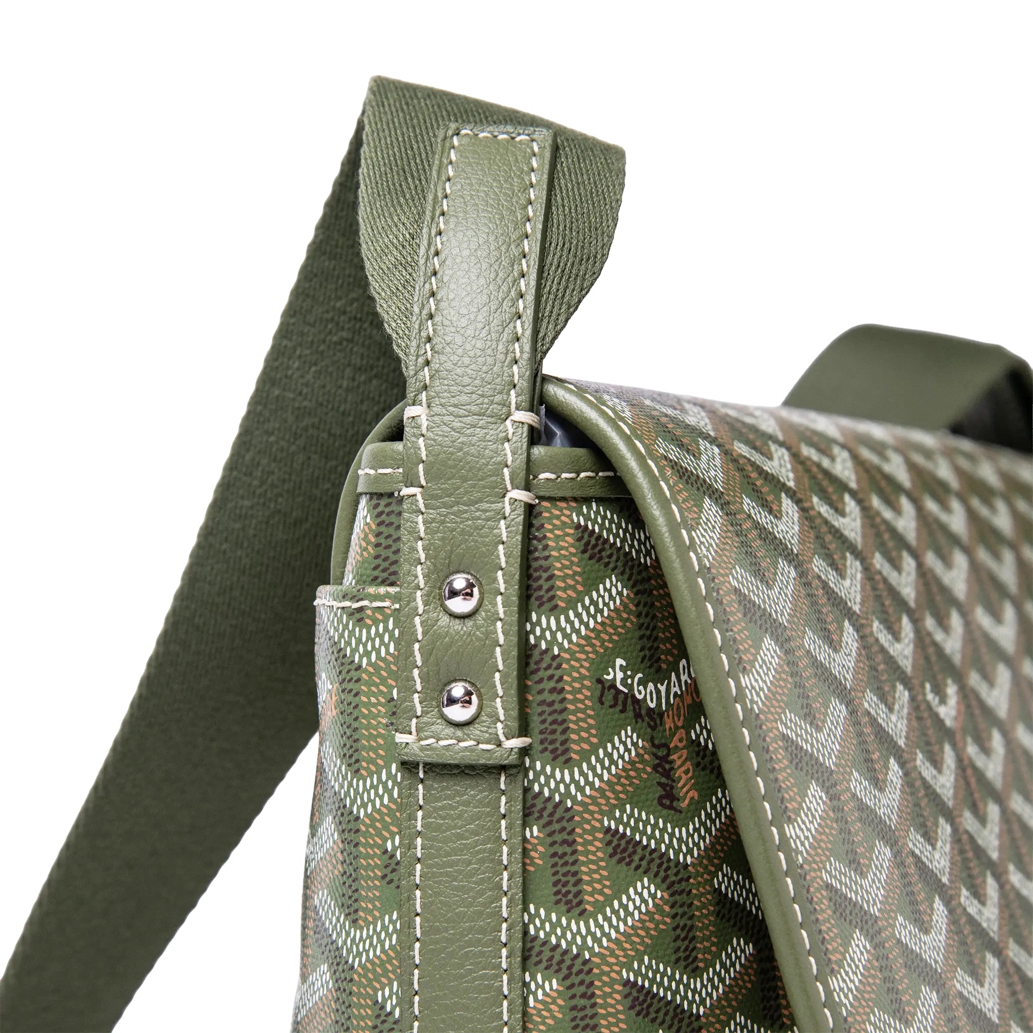 Goyard Capetien MM Khaki Messenger Bag